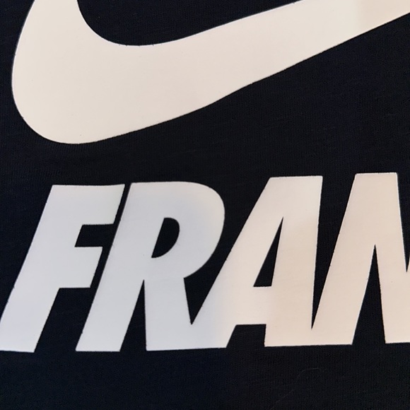 Nike France Preseason Slub Tee – Youth Medium (Navy) - Picture 6 of 10